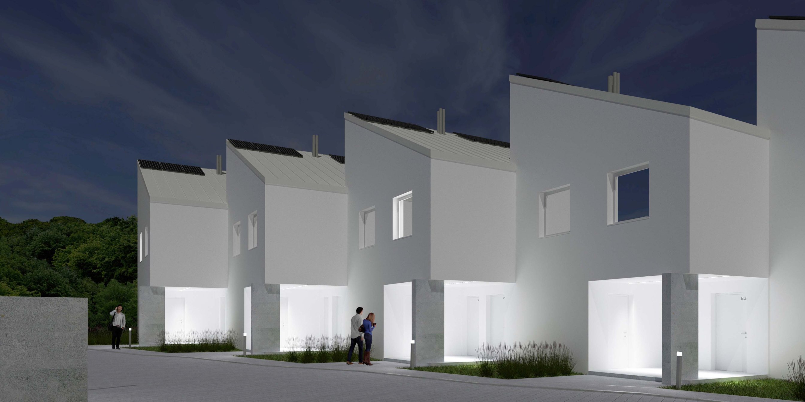 Domy jednorodzinne dwulokalowe w Sochaczewie