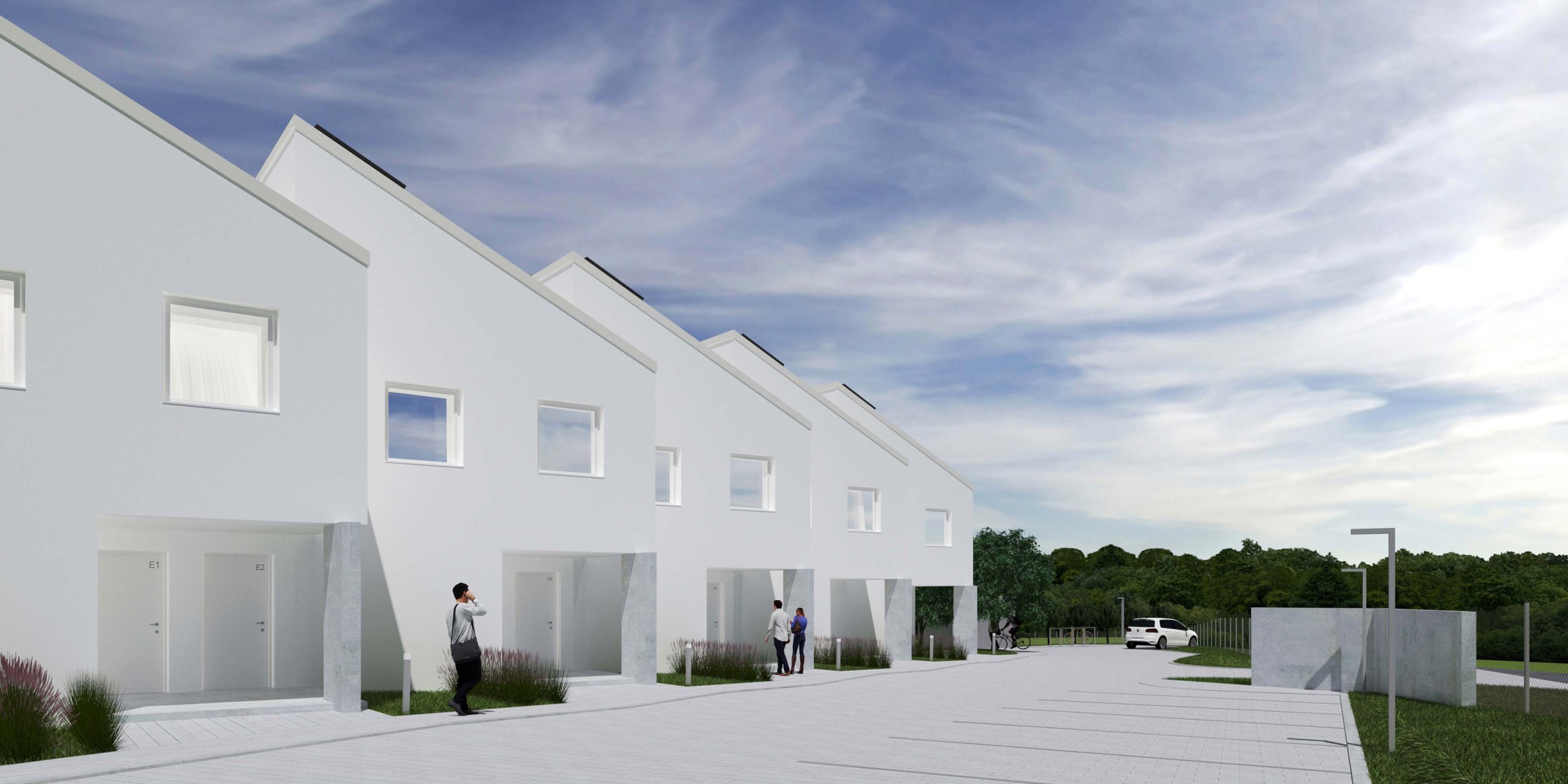 Domy jednorodzinne dwulokalowe w Sochaczewie