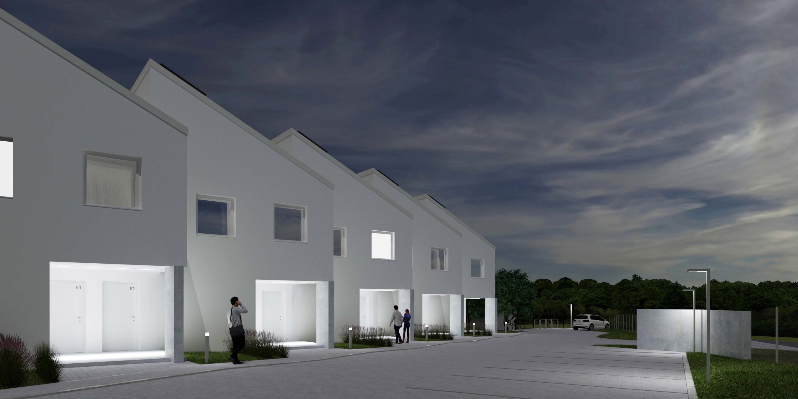 Domy jednorodzinne dwulokalowe w Sochaczewie