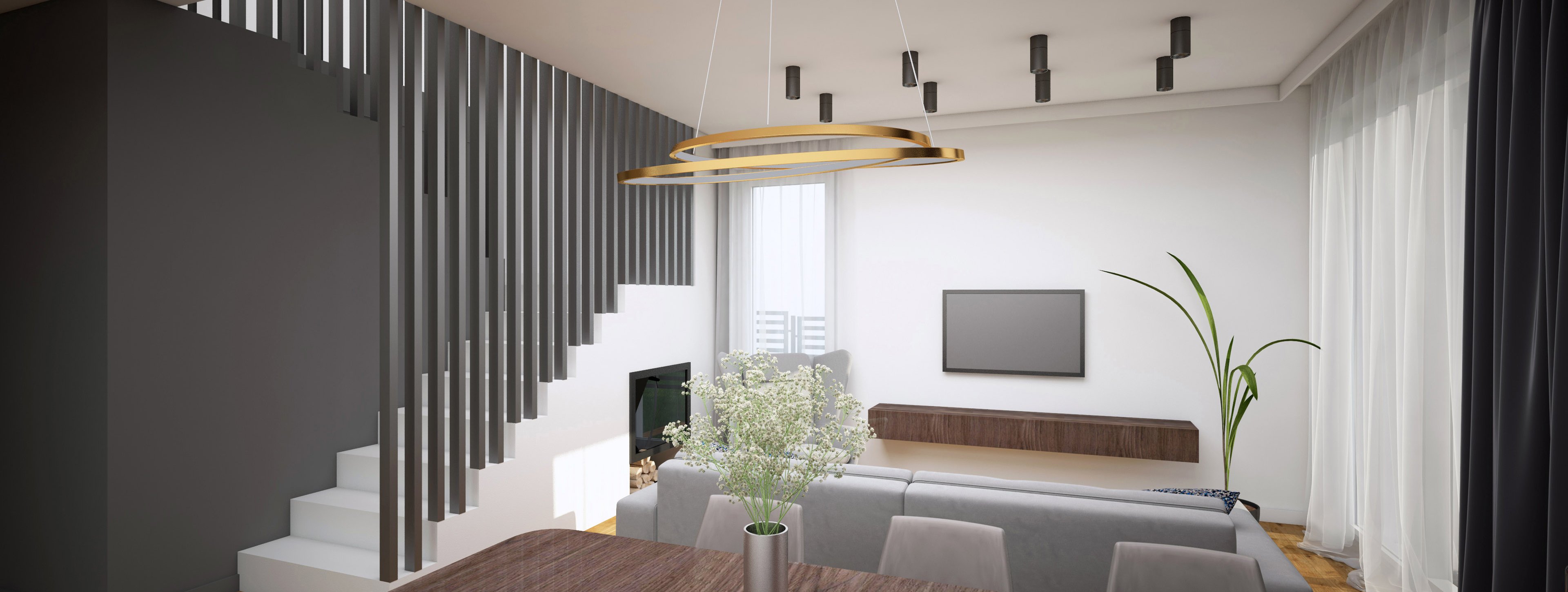 Dziesięć budynków mieszkalnych dwulokalowych w Tokarach