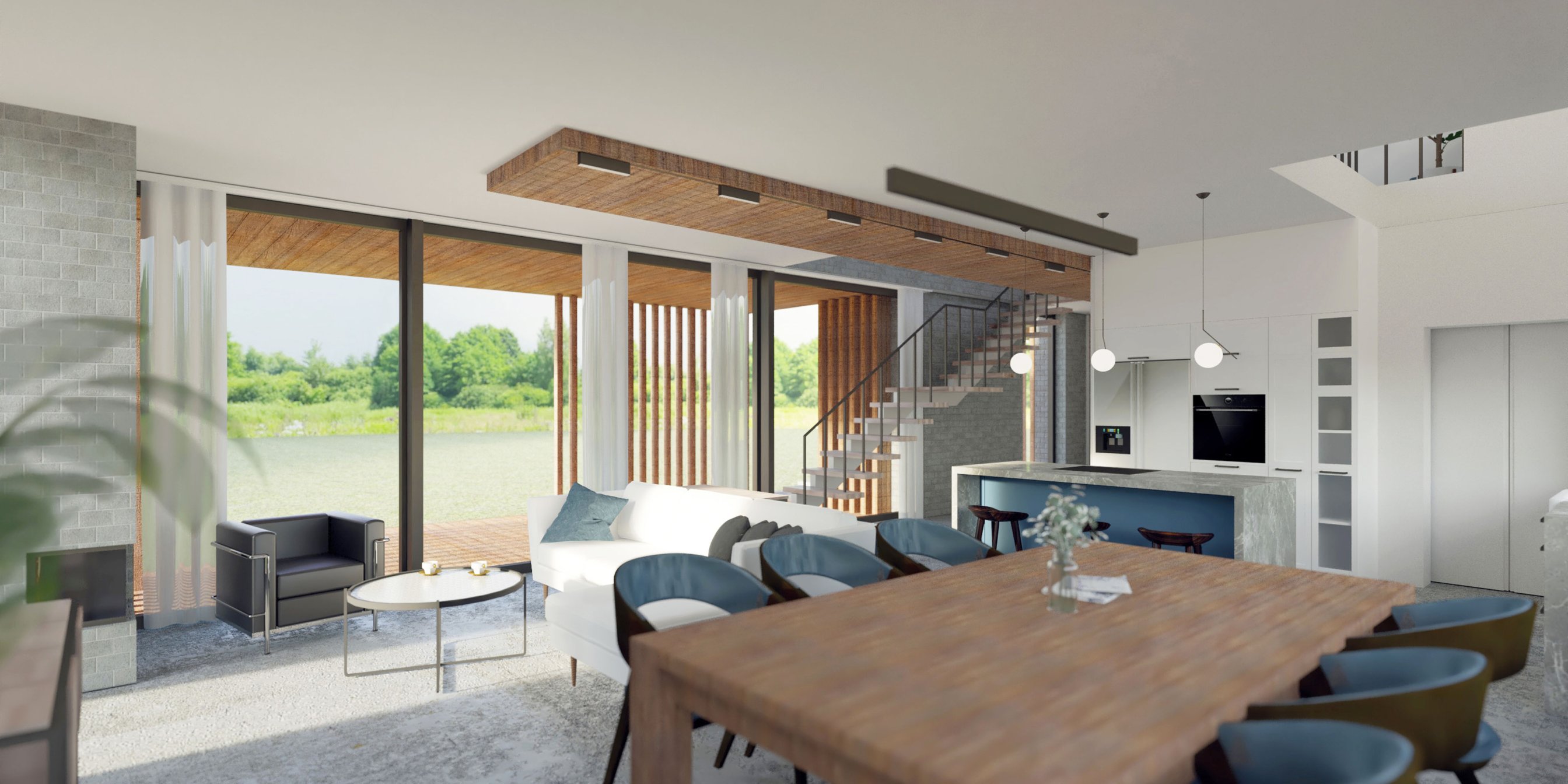 Dom jednorodzinny w Kępie Niemojewskiej