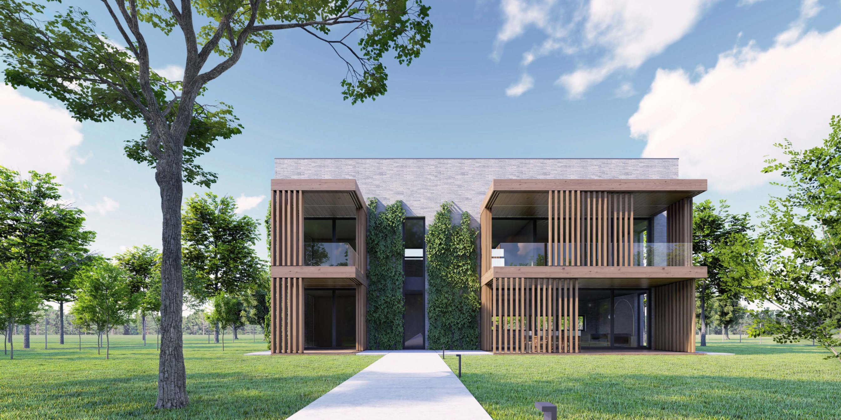 Dom jednorodzinny w Kępie Niemojewskiej