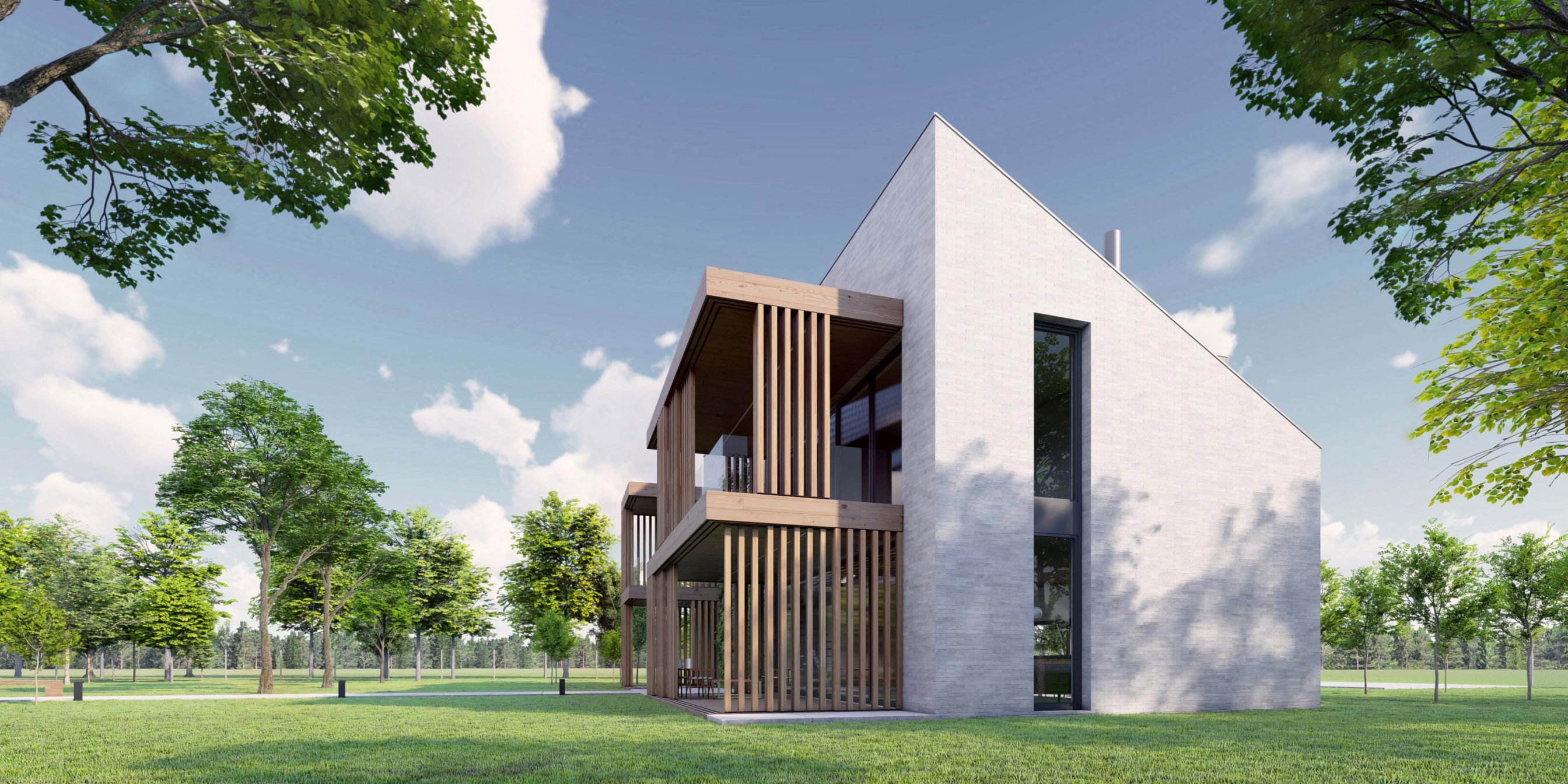 Dom jednorodzinny w Kępie Niemojewskiej