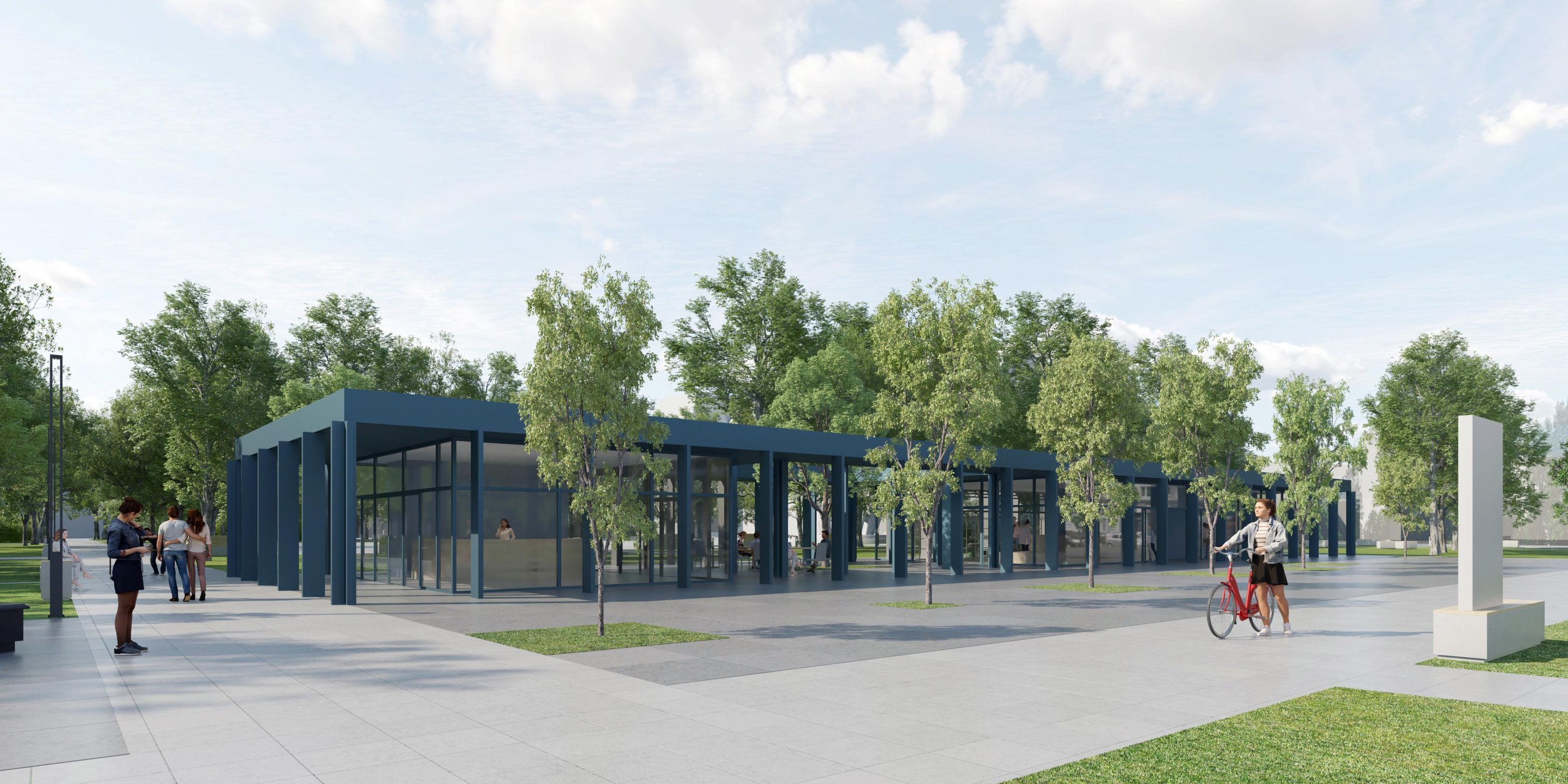 Zielone Tarasy Kultury w Kołobrzegu