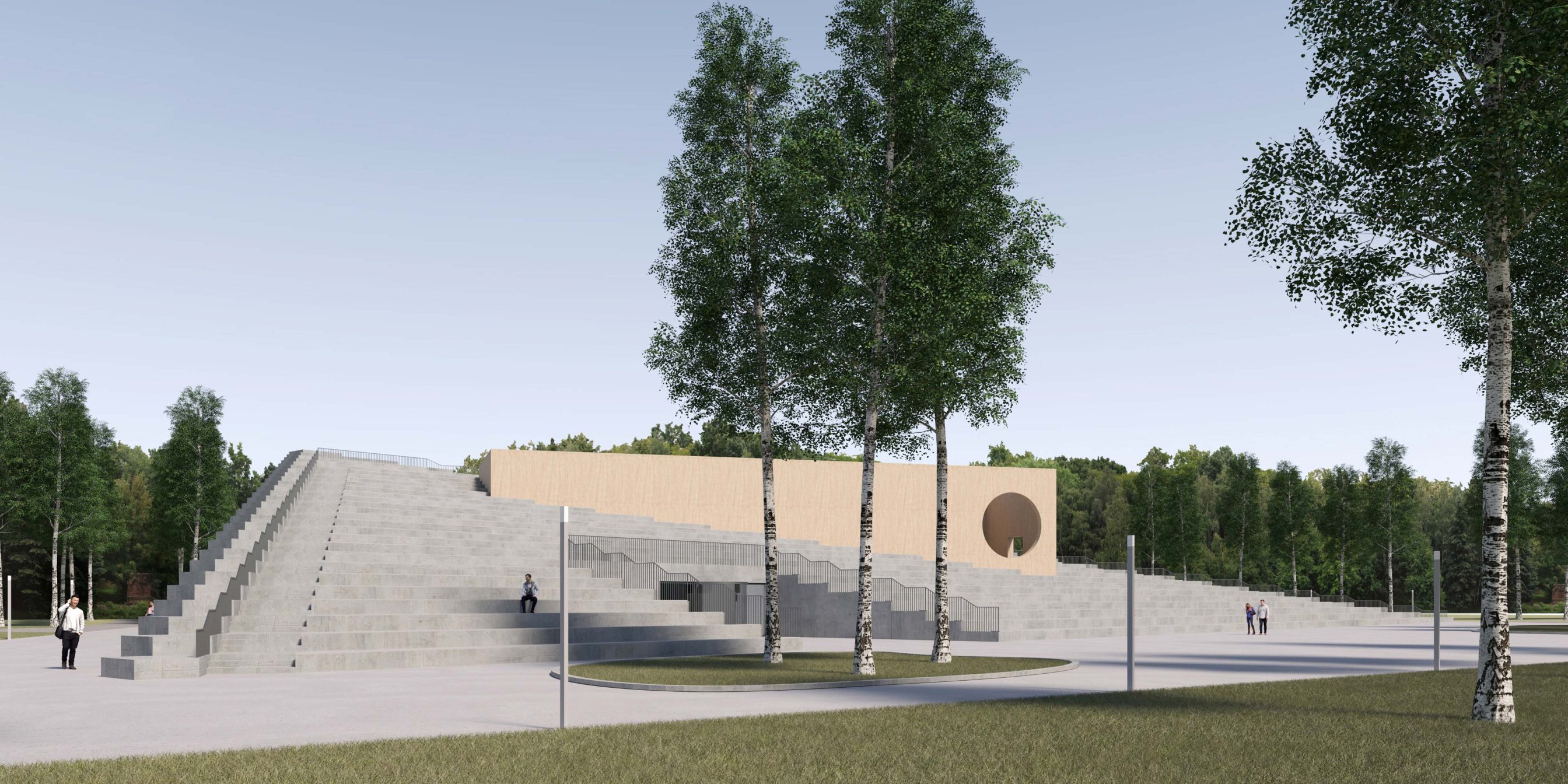 Pawilon ekspozycyjny Muzeum Archeologicznego w Biskupinie